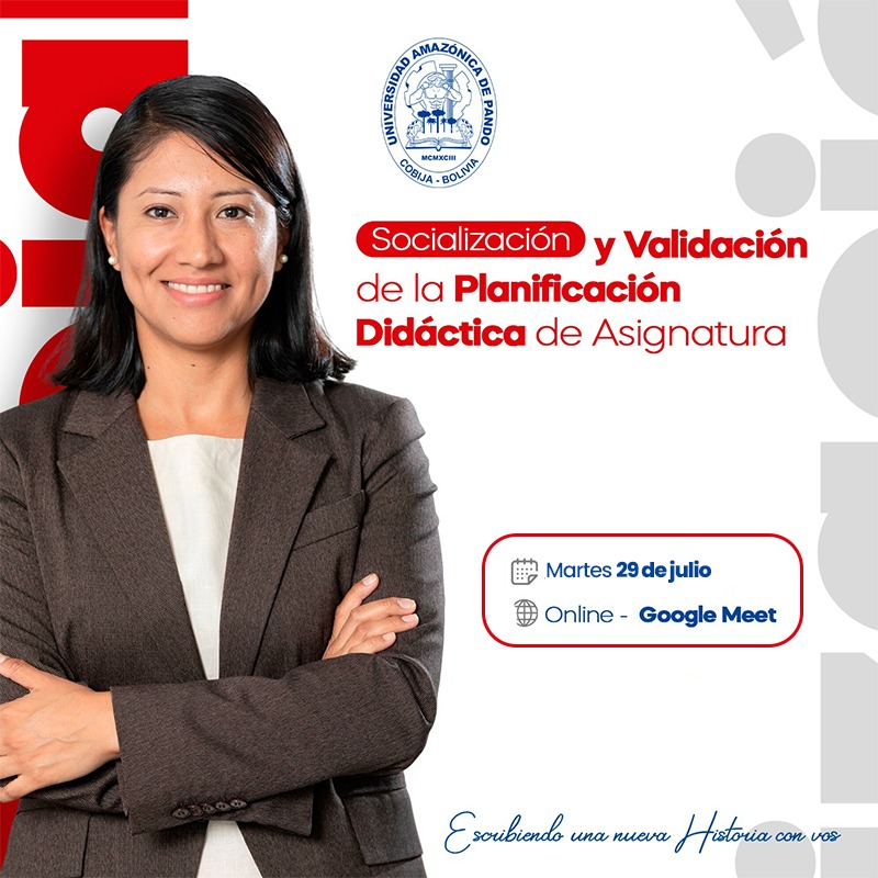 SOCIALIZACION Y VALIDACION DE LA PLANIFICACION DIDACTICA DE ASIGNATURA